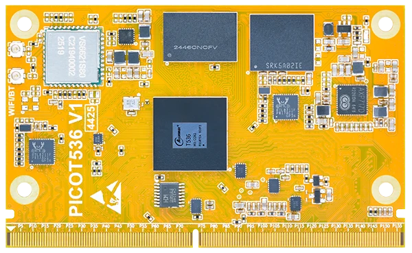 Allwinner T536 SOM front