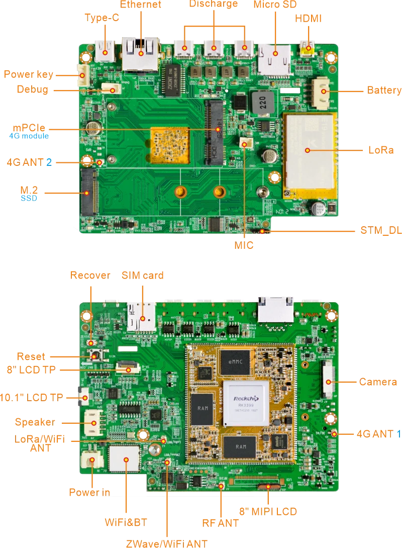 RK3399-Smart-Home-Device-interface