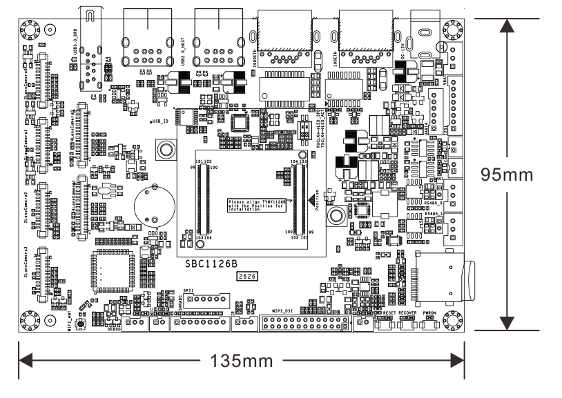 SBC1126B-V3_PCB_Dimension