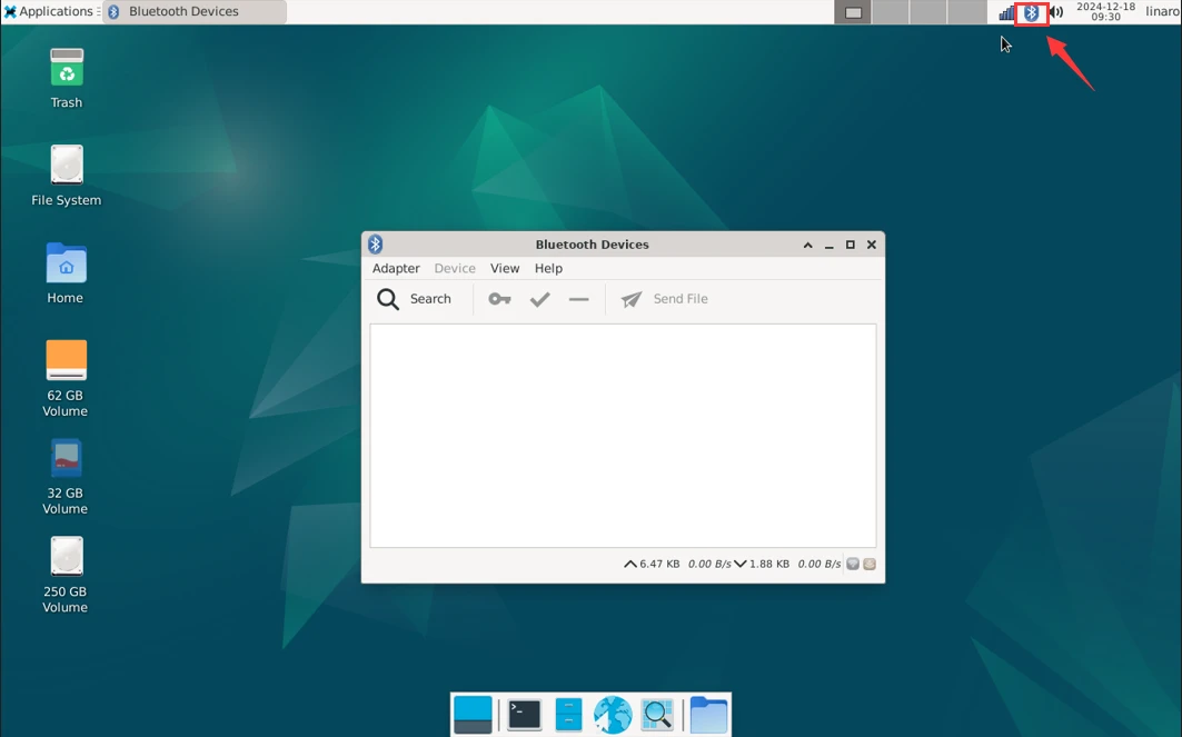 Debian test bluetooth