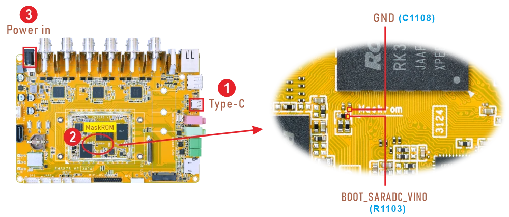 Short circuit test points