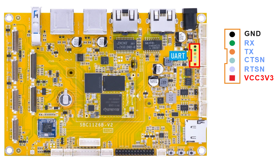 UART connect